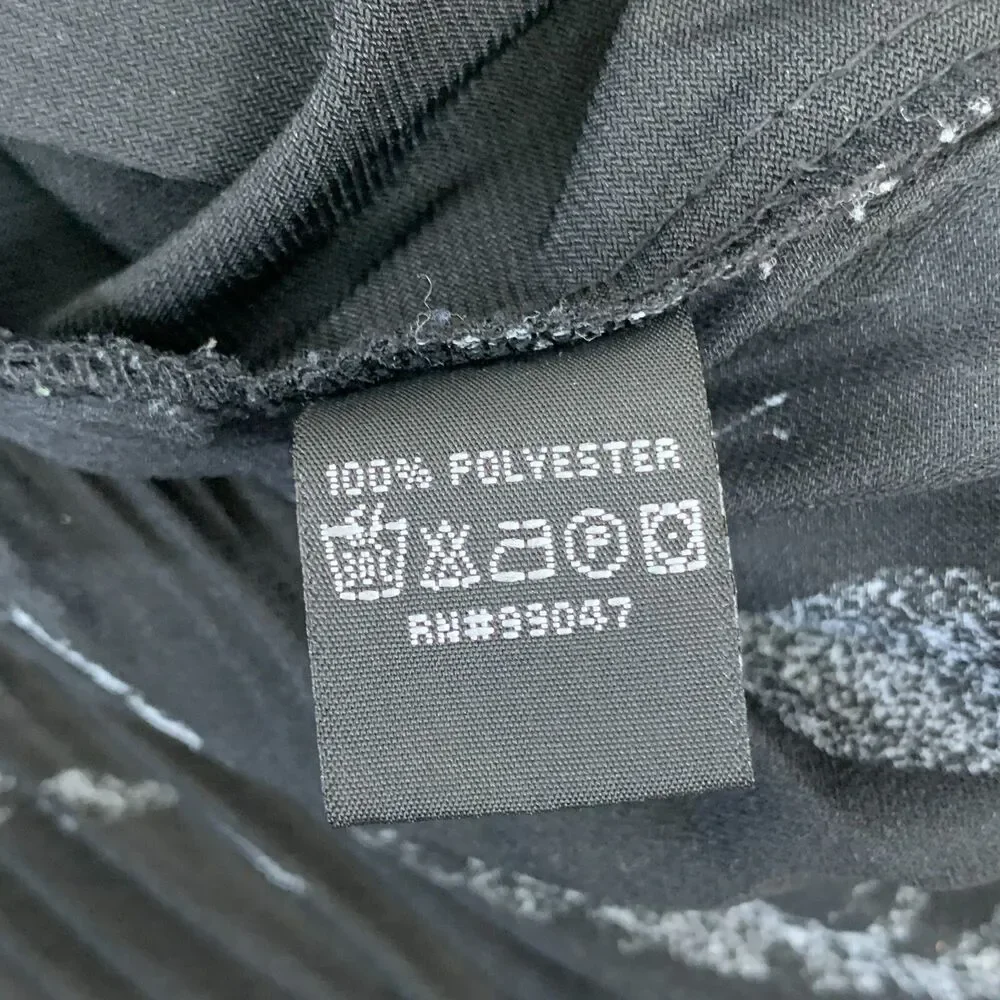 Whimsi Crinkle Top Size XL 3/4 Sleeve Goth Fairy Romantic Witchy Celestial Y2k - Picture 6 of 8